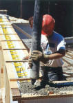 ICF Pour with Tremmi Hose