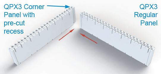 Insulated Concrete Forms - 3 inch Corner Panels Insulated Concrete Forms - 3 inch Corner Panels