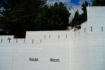 ICF Ledger Brackets - embedded in concrete