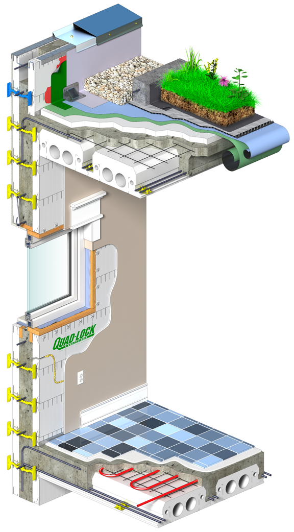 Insulated Concrete Forms Walls, Floors and Roofs